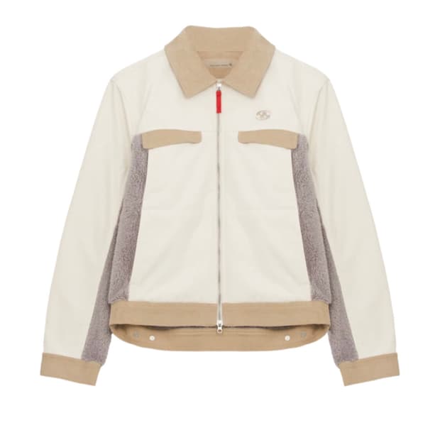 산산기어 믹스드 트러커 플리스 자켓