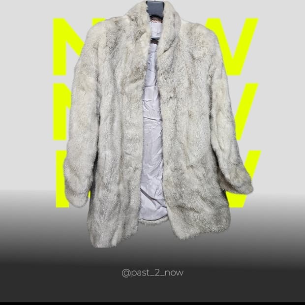 SAFURON 리얼 밍크 퍼 코트