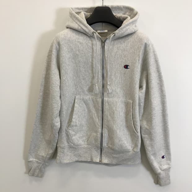 챔피온 리버스위브 블루텍 후드집업 [L]