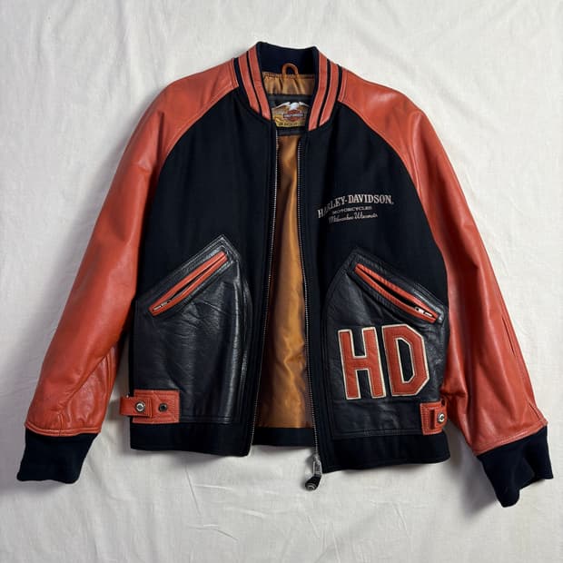 Harley Davidson 할리데이비슨 블루종 자켓 L