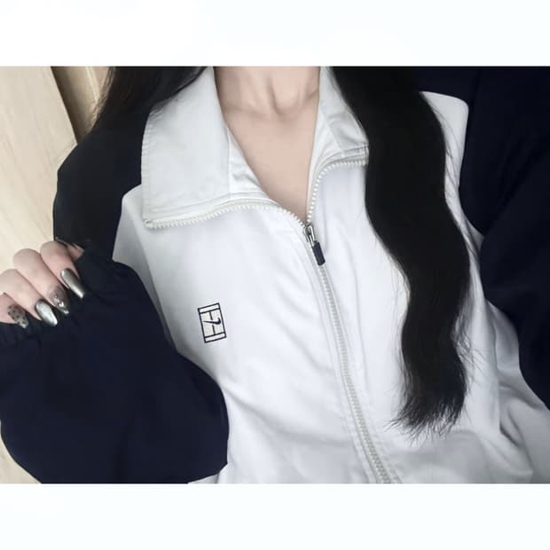나이키 올드스쿨 테니스 바람막이 자켓 트랙탑