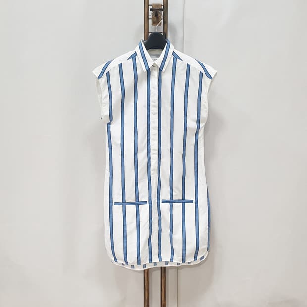 라코스테 민소매 린넨혼방 원피스 90