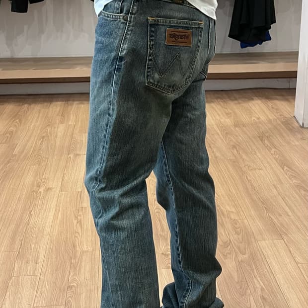 Wrangler 랭글러 워싱 데님팬츠 (31인치)