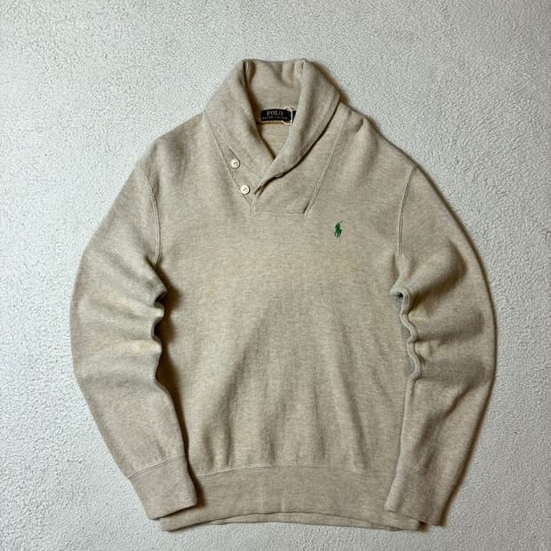 폴로 랄프로렌 00's 클래식 숄카라 니트 PN7976