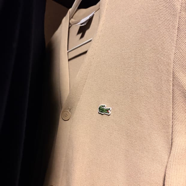 라코스테 베이지 가디건