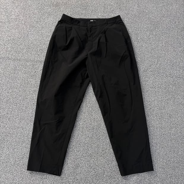 XL 유니클로x띠어리 캐주얼 핀턱 슬랙스 0304J