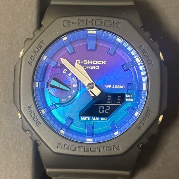 (미사용/새상품)CASIO 카시오 G-SHOCK GA-2100FL-1A