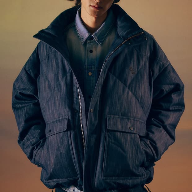 [새상품] 조우 CHOWOO 데님 다운 자켓 패딩