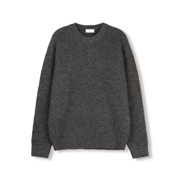 [2] SEW 셔틀랜드 울 피셔맨 니트 (그레이)