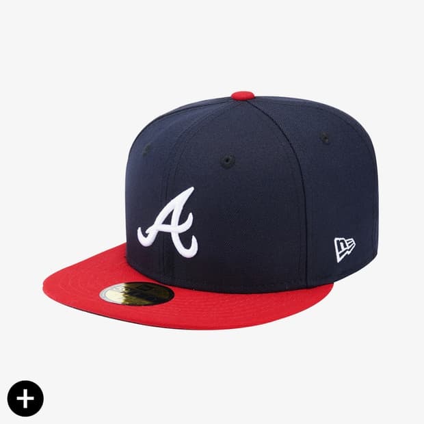 뉴에라 MLB 어센틱 714 피티드캡 홈 네이비