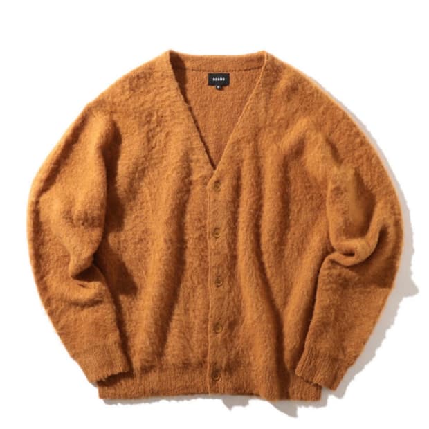 빔즈 솔리드 샤기 가디건 Solid Shaggy Cardigan m