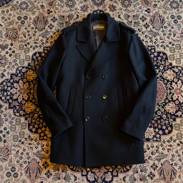 존 갈리아노 펠트울 피코트 100