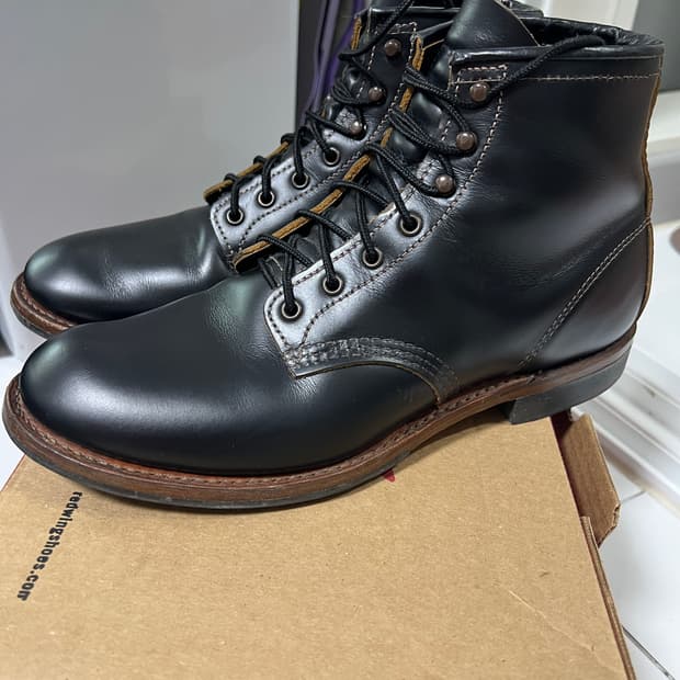 택포55) 레드윙 벡맨 플랫박스 9060 8D 260사이즈 풀박스