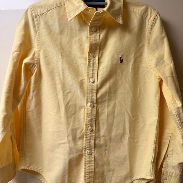 폴로 셔츠 노랑