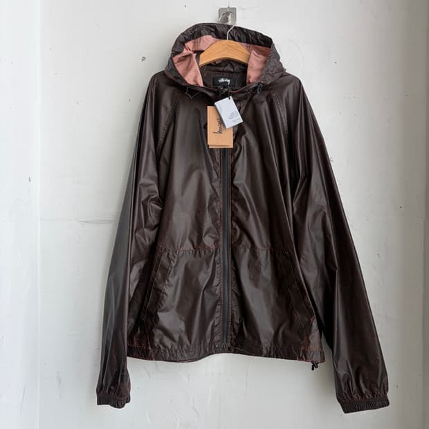 스투시 비치쉘 크랙 자켓