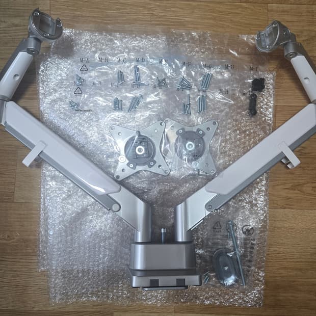 카멜마운트 고든 DMA-DSS 듀얼 모니터암 실버