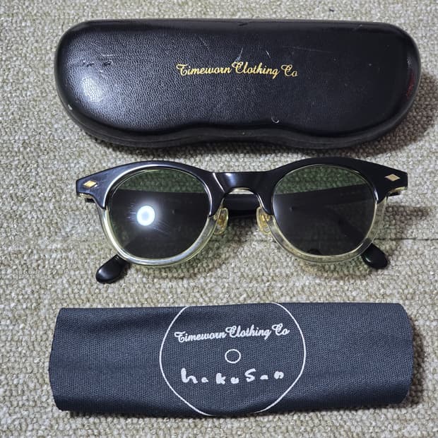 엣라코 타임원클로딩 보스턴안경 블랙클리어 엣라스트 부처프로덕츠