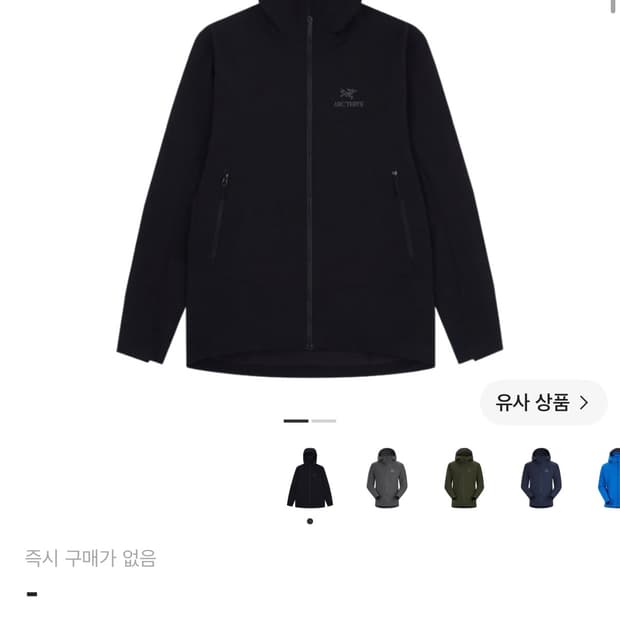 아크테릭스 감마 LT  L 사이즈   상태 9.3/10  크림에서 55만