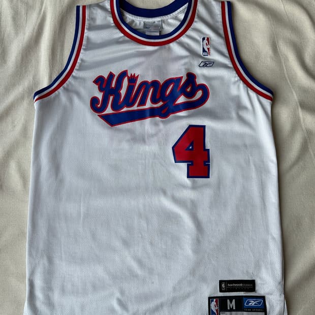 리복 NBA 새크라멘토 킹스 크리스 웨버 저지 M