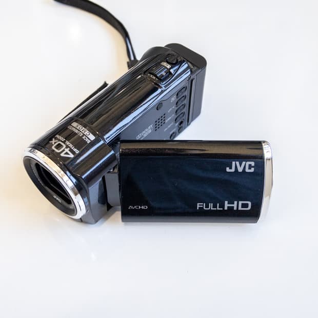 JVC GZ-E100-B / 빈티지 디지털 캠코더