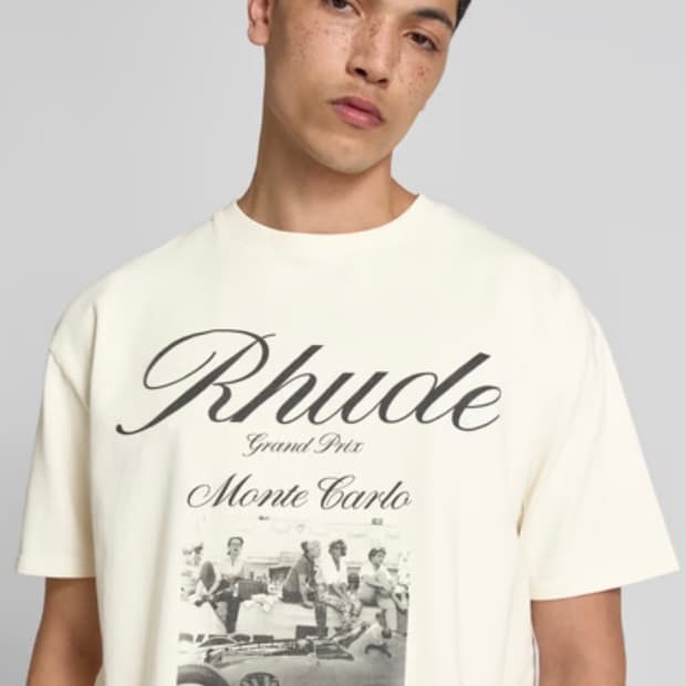 RHUDE (루드) Grand Prix Monte Carlo 반팔 티셔츠