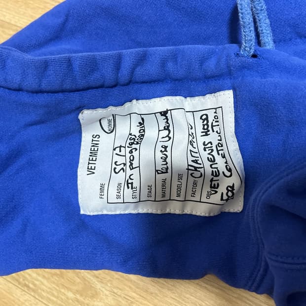 베트멍x챔피언 17ss 후드집업( XS)