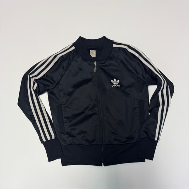 여성 아디다스 올드스쿨 빈티지 크롭 트랙탑 져지 s