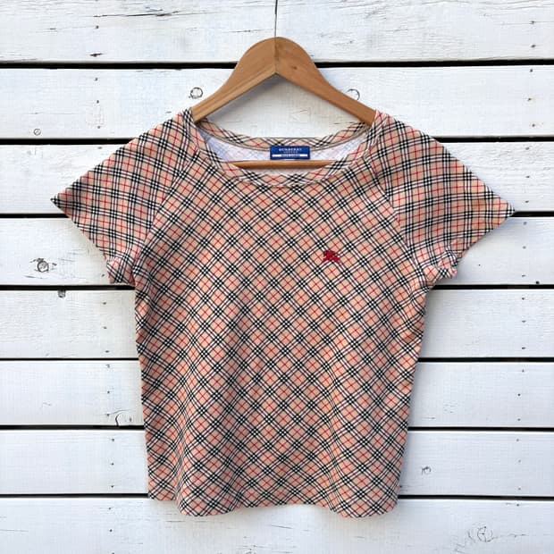 Burberry 버버리 노바체크 반팔 티셔츠