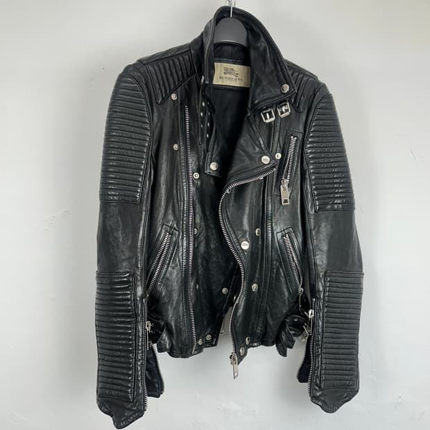 BURBERRY Quilted Biker Jacket