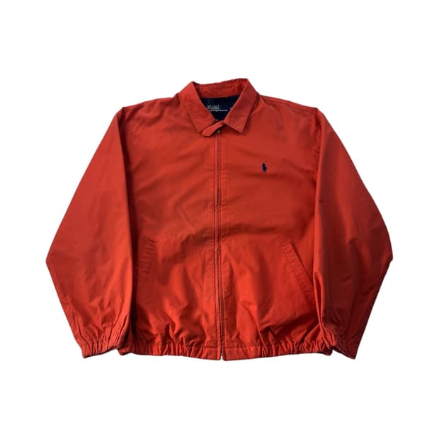 105 90s폴로랄프로렌 (주)신한 바라쿠타 블루종 자켓