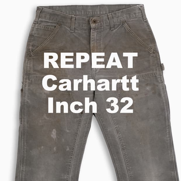 빈티지 칼하트 더블니 32 인치 CH1363203