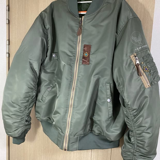 복각 잼스톤 ma-1 플라이트 자켓