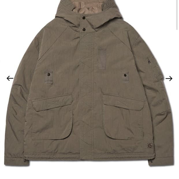 노매뉴얼 HOODED FLIGHT JUMPER