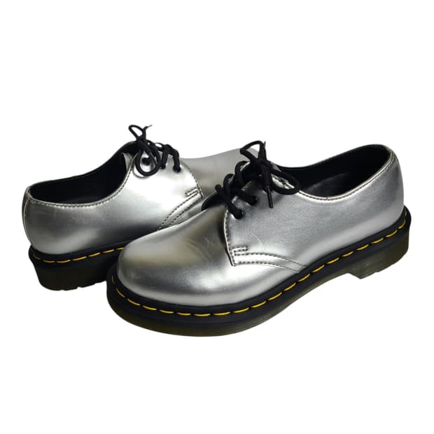 230-235) Dr.martens 닥터마틴 1461 3홀 메탈릭 실버