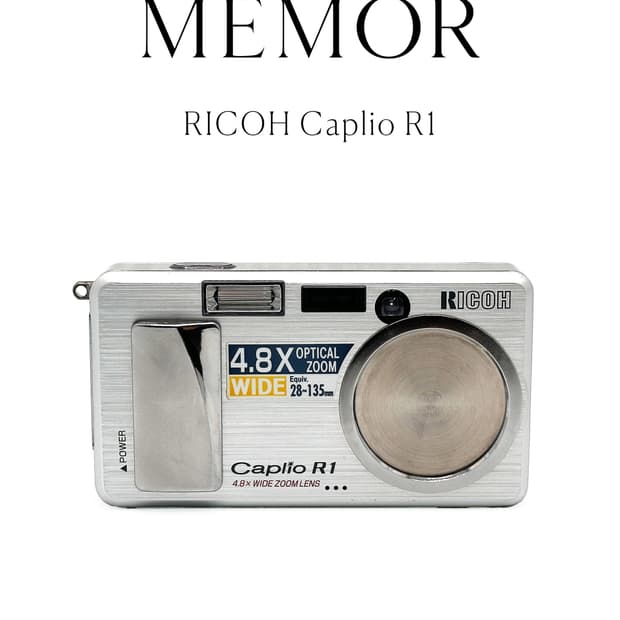 희귀/쿨톤뽀용느낌작례♥️RICOH Caplio R1 리코 디카