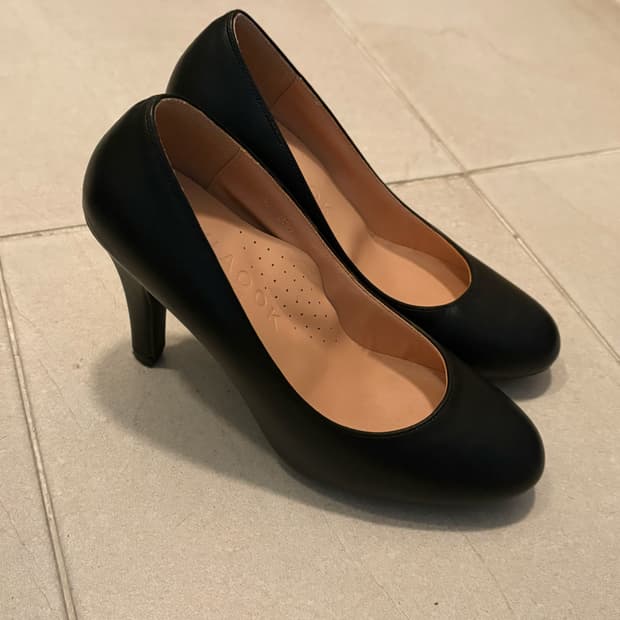 Chaook 검정 면접구두 230/9cm