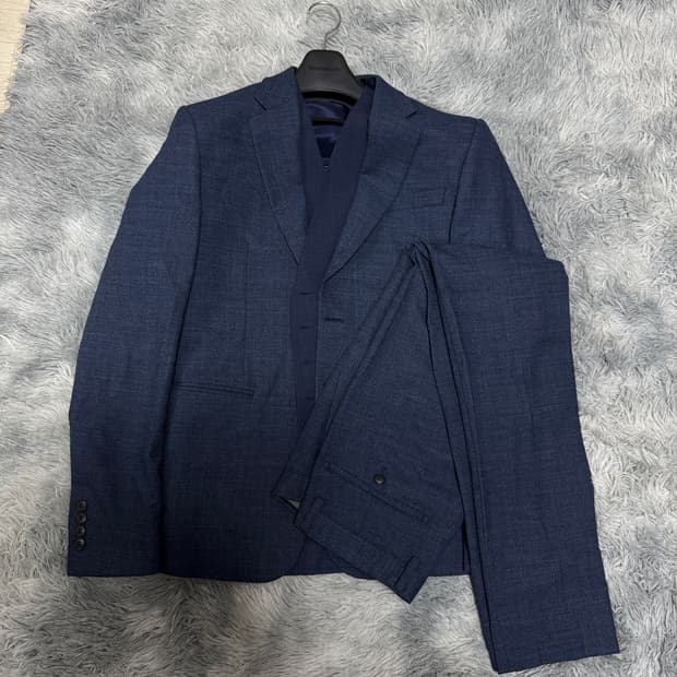 킨록 남성 울 정장세트 상의 100 하의 29 