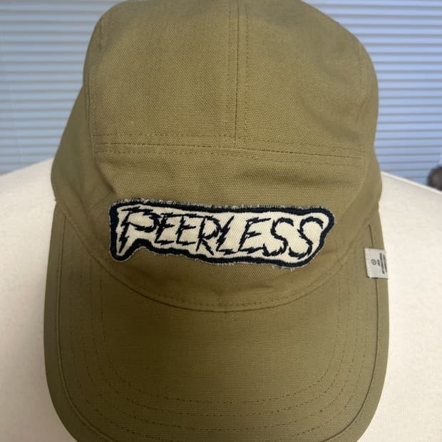 visvim 비즈빔 PEERLESS 베이지 캠프 캡