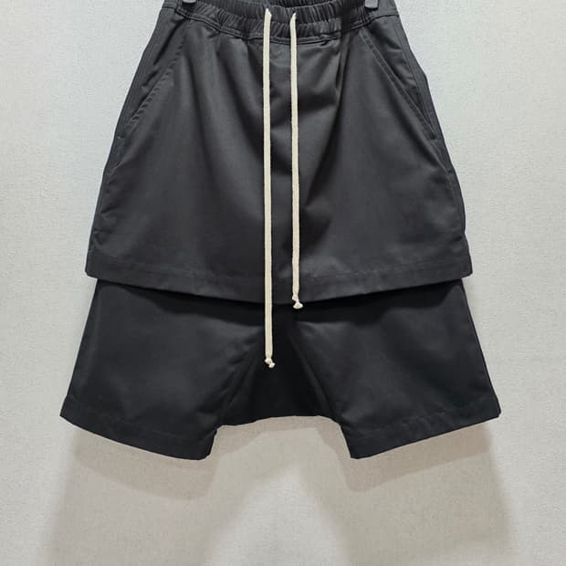 (새상품)릭오웬스 스커트 쇼츠