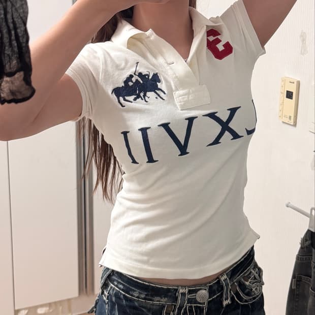 폴로 빅포니 럭비 카라 xs