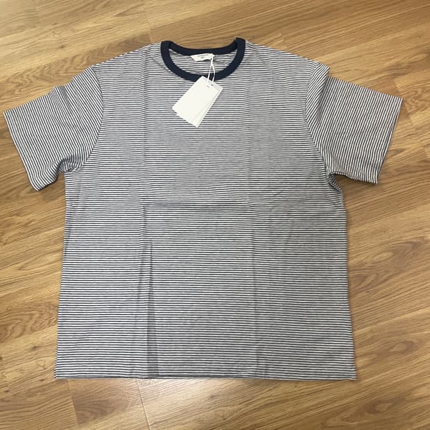 유니온블루 NARROW BORDER T-SHIRT [GREY]