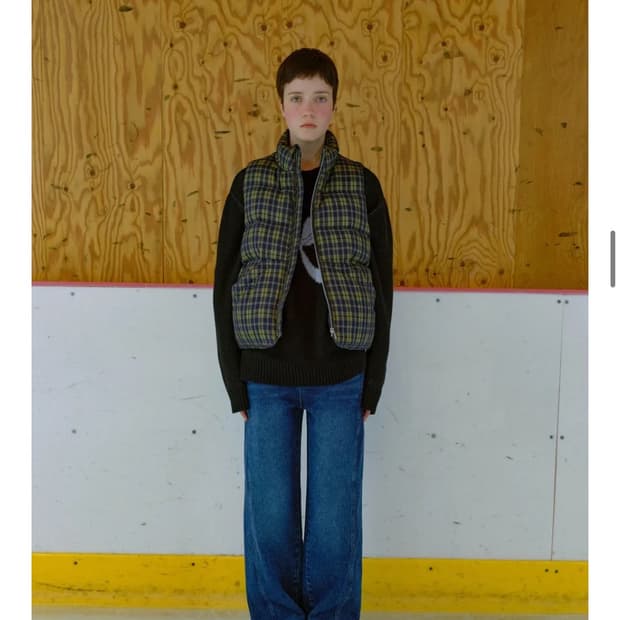 엔조블루스 패딩 베스트 조끼