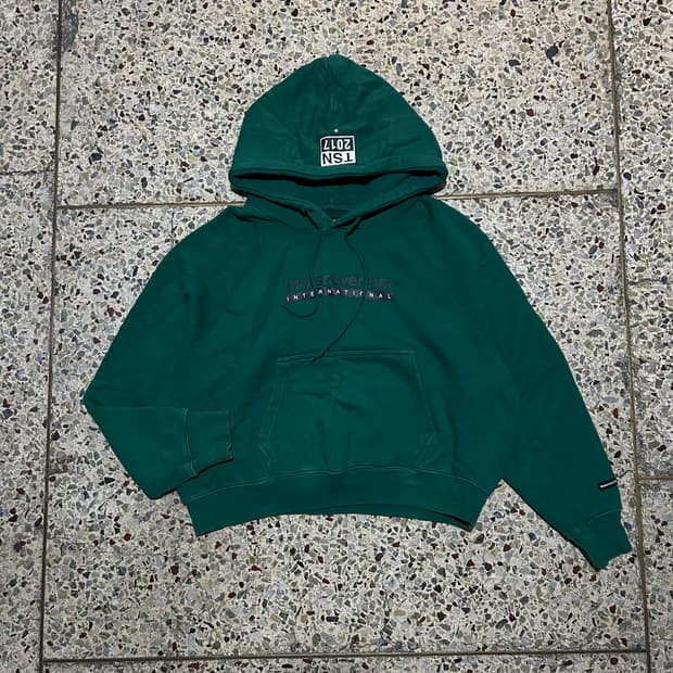 디스이스네버뎃(Thisisneverthat) 그린 후드티