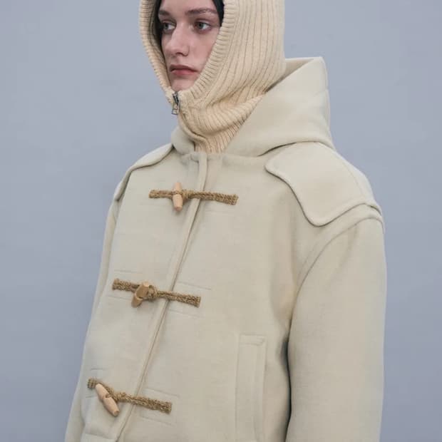 PARTIMENTO 숏 더블 코트 크롭 떡코