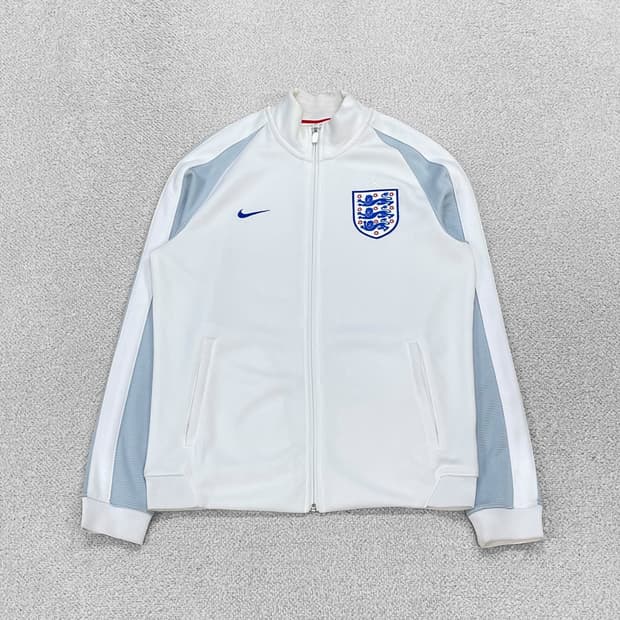 나이키 잉글랜드 국대 트랙탑 져지 화이트