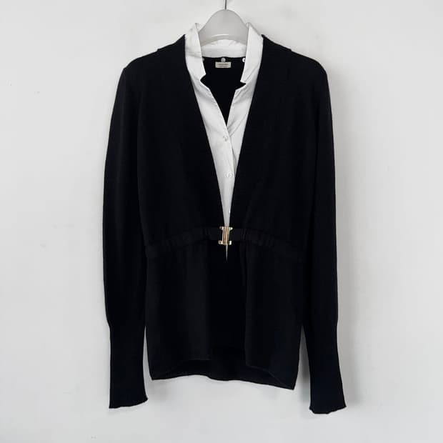 아뇨나 레이어드 캐시미어100 가디건