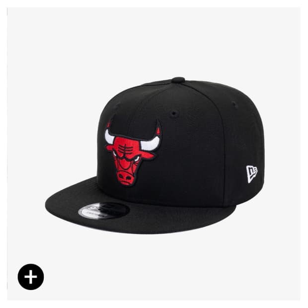 뉴에라 NBA 시카고 불스 베이직 스냅백 블랙