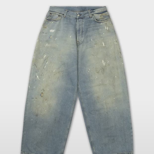 50) 아크네 배기진 라이트블루 50사이즈