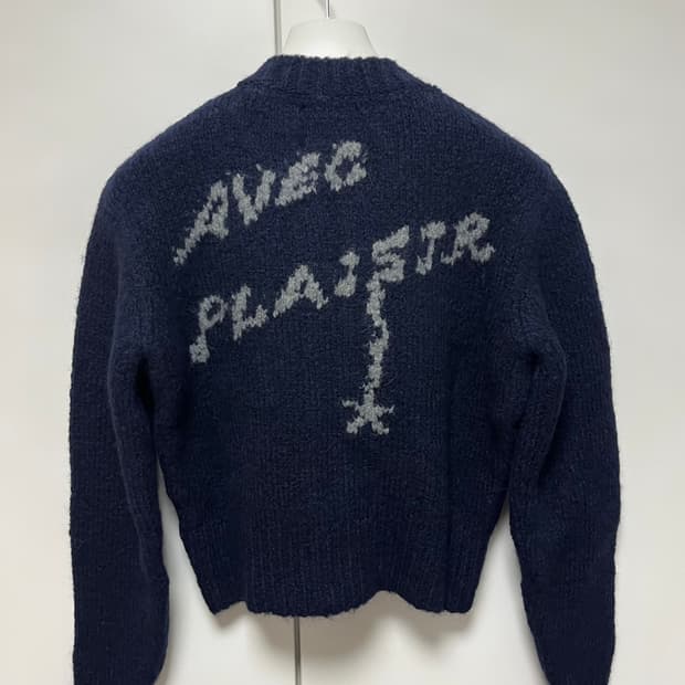 [S,M,L]팔로마울 Plaisir Zip 집업 가디건