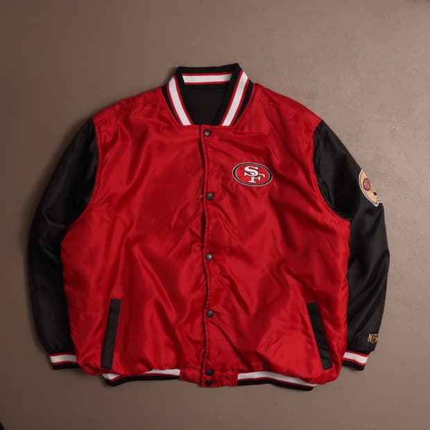 90's 빈티지 NFL 스타디움 퀄팅 점퍼 A1774